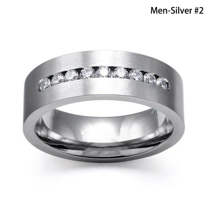 (Clearance 30% OFF / CODE: OFF30) Olivenorma For Noble Love Couple Rings