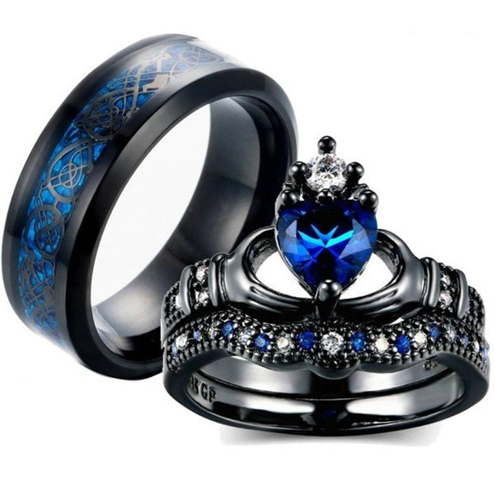 (Clearance 30% OFF / CODE: OFF30) Olivenorma For Noble Love Couple Rings