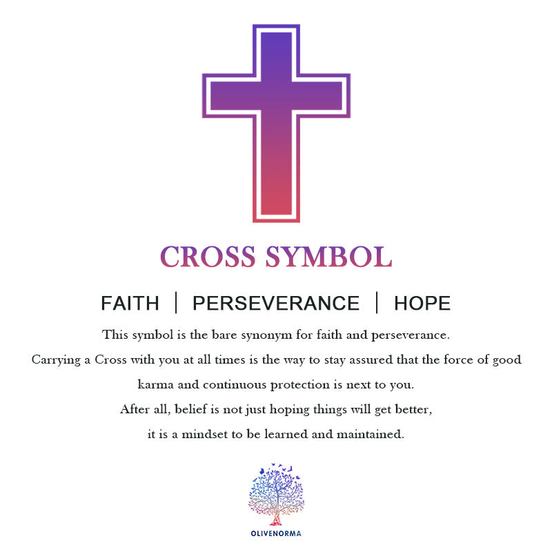 Olivenorma Natural Crystal Cross Healing Pendant - image 28