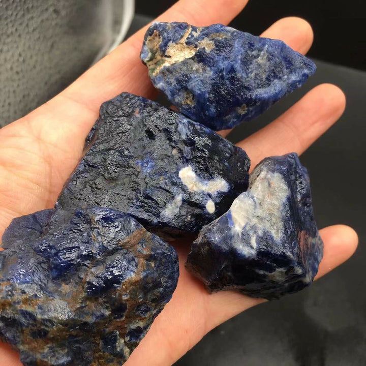 Olivenorma Crystal Rainbow Fluorite Natural Stone - 3-5cm - Sodalite - image 24