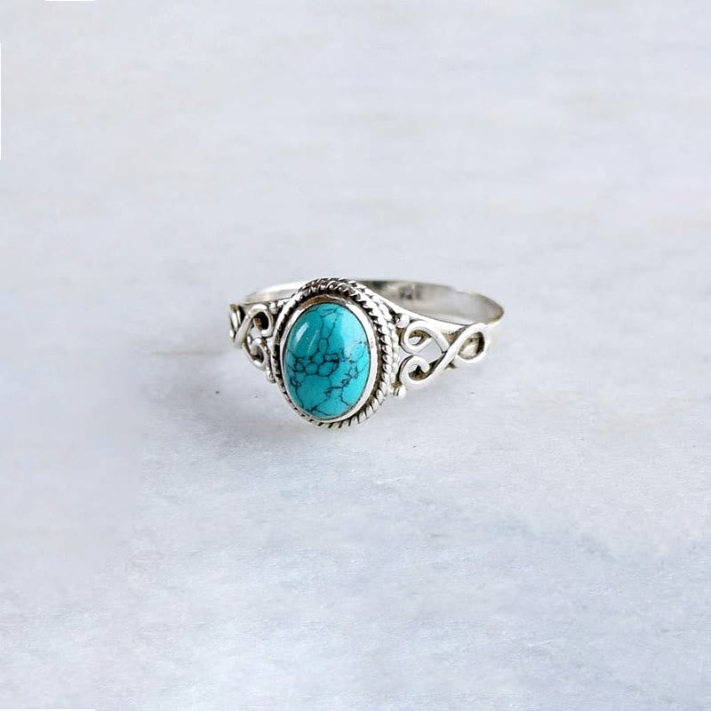 Olivenorma Green Turquoise Ring