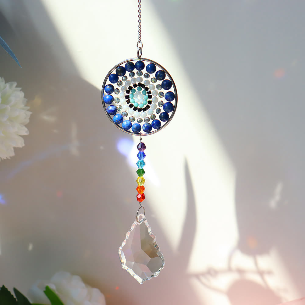 Olivenorma Crystal Suncatchers Handmade Chakra Wind Chime