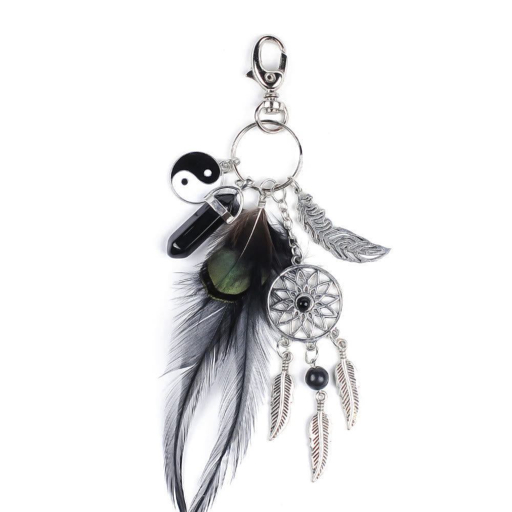 Olivenorma Bohemian Dreamcatcher Keychain - image 5