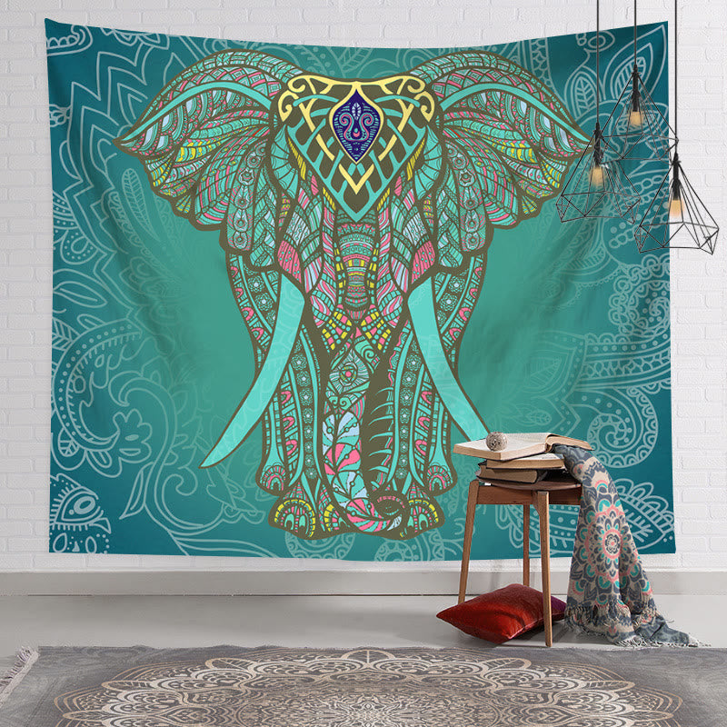 Olivenorma Yoga Backdrop Fabric Decorative Wall Covering Mural Tapestry - Flannel - Mammoth#4 - 78.74"*59.05"(200*150cm) - image 7