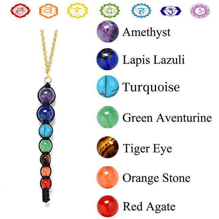 Olivenorma Orgone Chakra Healing Necklace