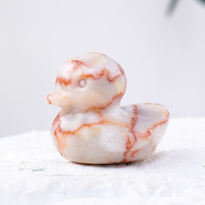 Olivenorma 1.2Inch Quartz Crystal Duck Carving Gemstone Decoration - image 13