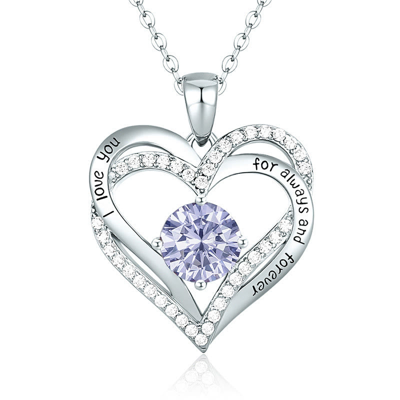 FREE Today: "I Love You Always and Forever" – Forever Love Birthstone Heart Necklace - image 16