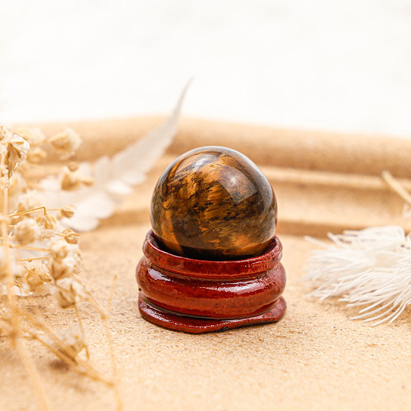 Olivenorma Tiger Eye Protection Crystal Sphere