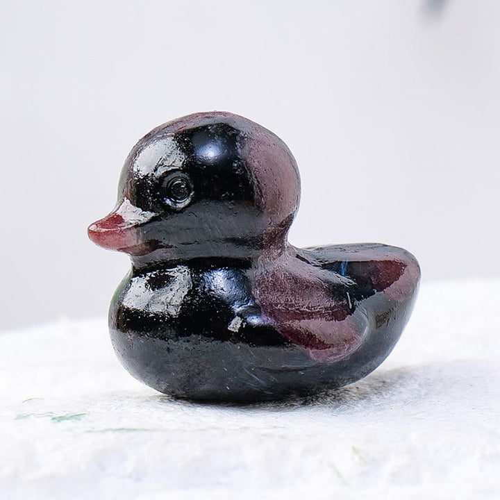 Olivenorma 1.2Inch Quartz Crystal Duck Carving Gemstone Decoration - image 34