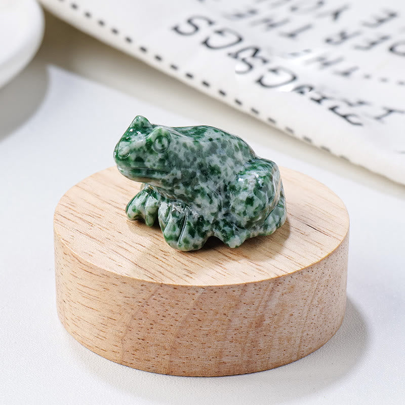 Olivenorma Serene Spirit Gemstone Frog Gemstone Decoration - image 36