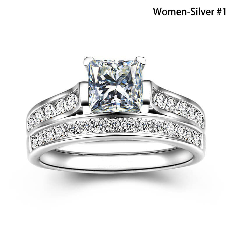 (Clearance 30% OFF / CODE: OFF30) Olivenorma For Noble Love Couple Rings