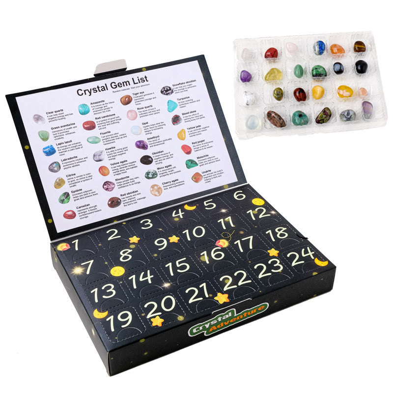 Olivenorma "Crystal Adventure" 24 Days Crystal Advent Calendar 2026 Natural Stone - image 5