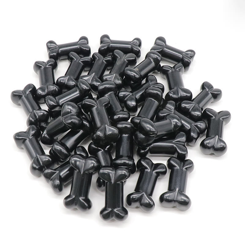 Olivenorma Natural Quartz Crystal Mini Bone Gemstone Decoration - image 33