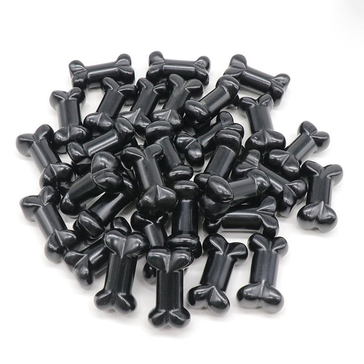 Olivenorma Natural Quartz Crystal Mini Bone Gemstone Decoration - image 33