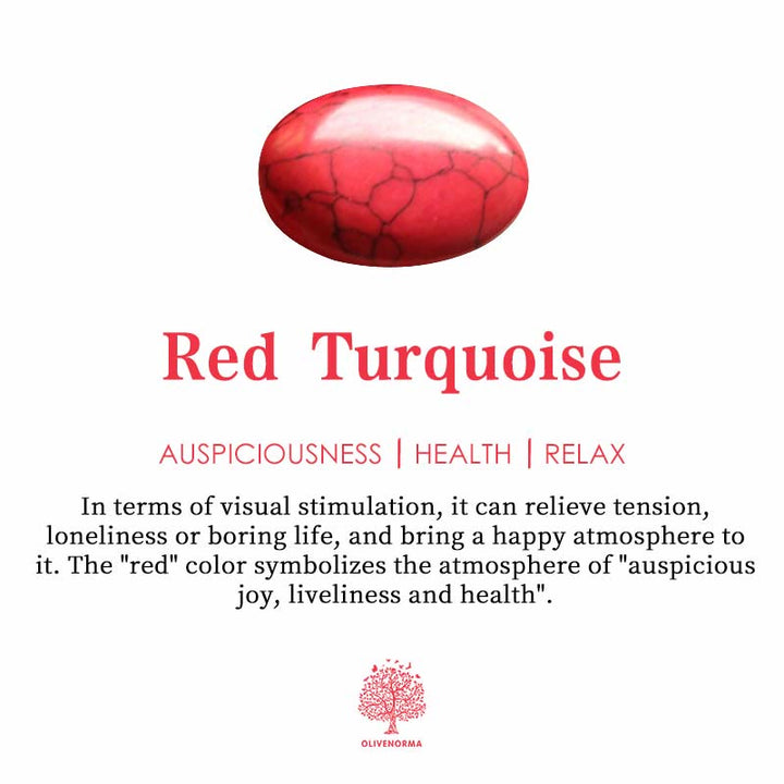 Olivenorma "Live Life" Dumbbells Natural Stone Beads Bracelet - image 17