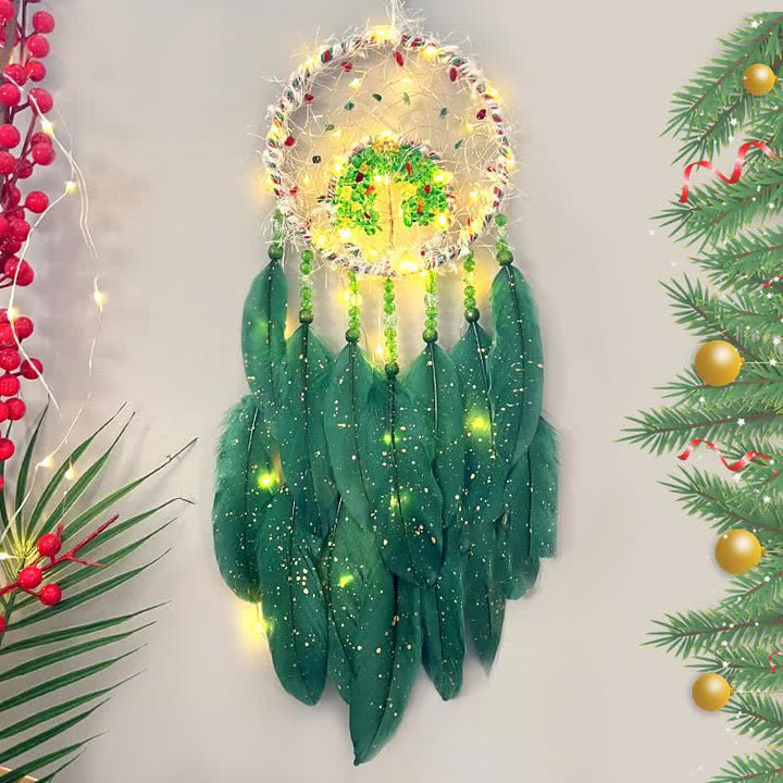 Olivenorma Peridot Christmas Decoration Dream Catcher