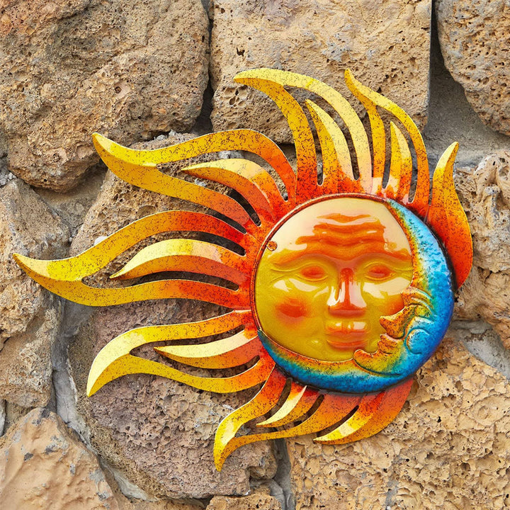 Olivenorma 1pc Sun Metal Wall Art Decor