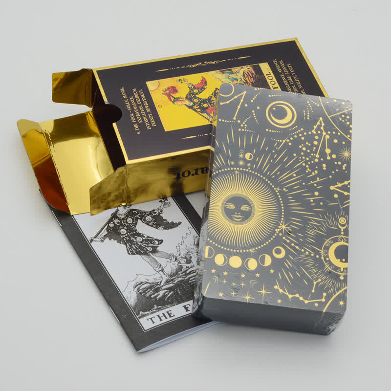 Olivenorma Delicate Gold Foil Tarot Card