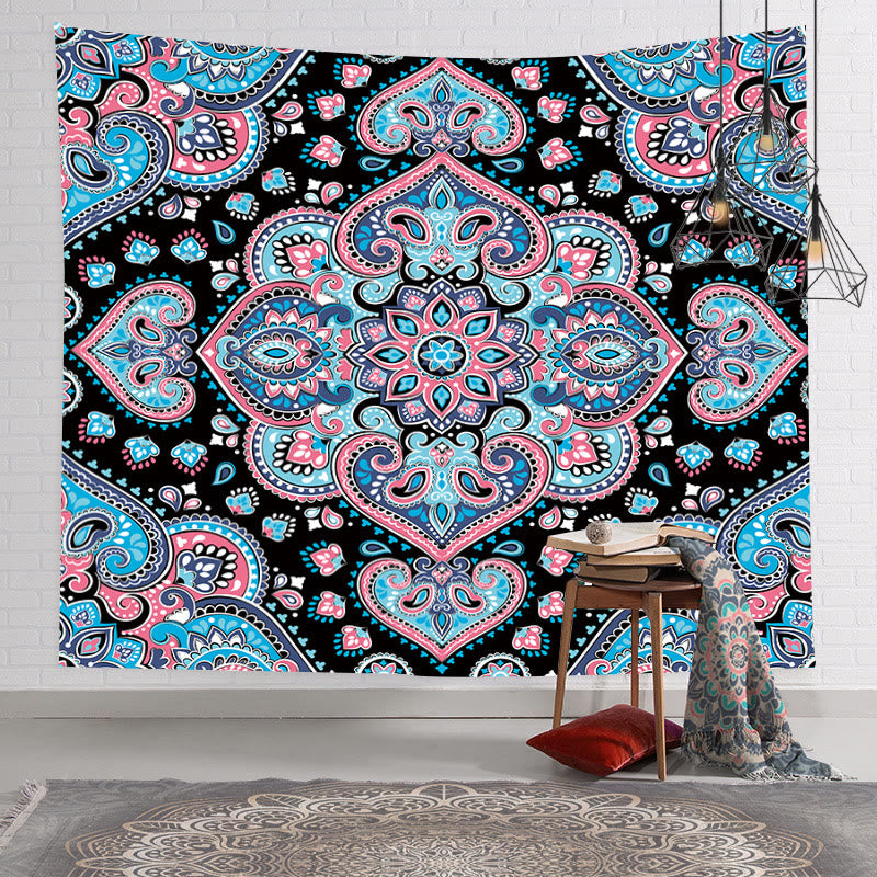 Olivenorma Yoga Backdrop Fabric Decorative Wall Covering Mural Tapestry - Flannel - Paisley Pattern - 78.74"*59.05"(200*150cm) - image 32