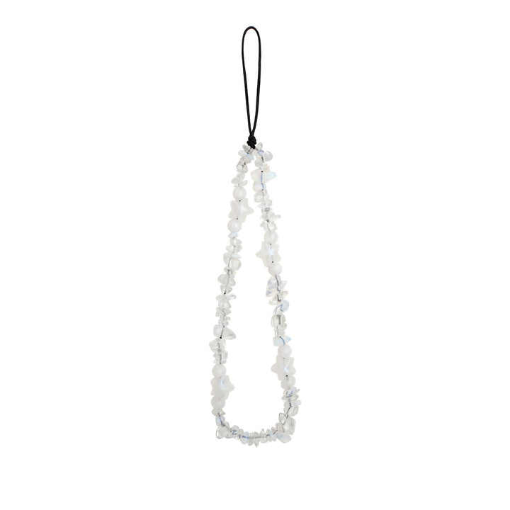 Olivenorma Handmade Crushed Stone Pearl Pentagram Beading Phone Strap