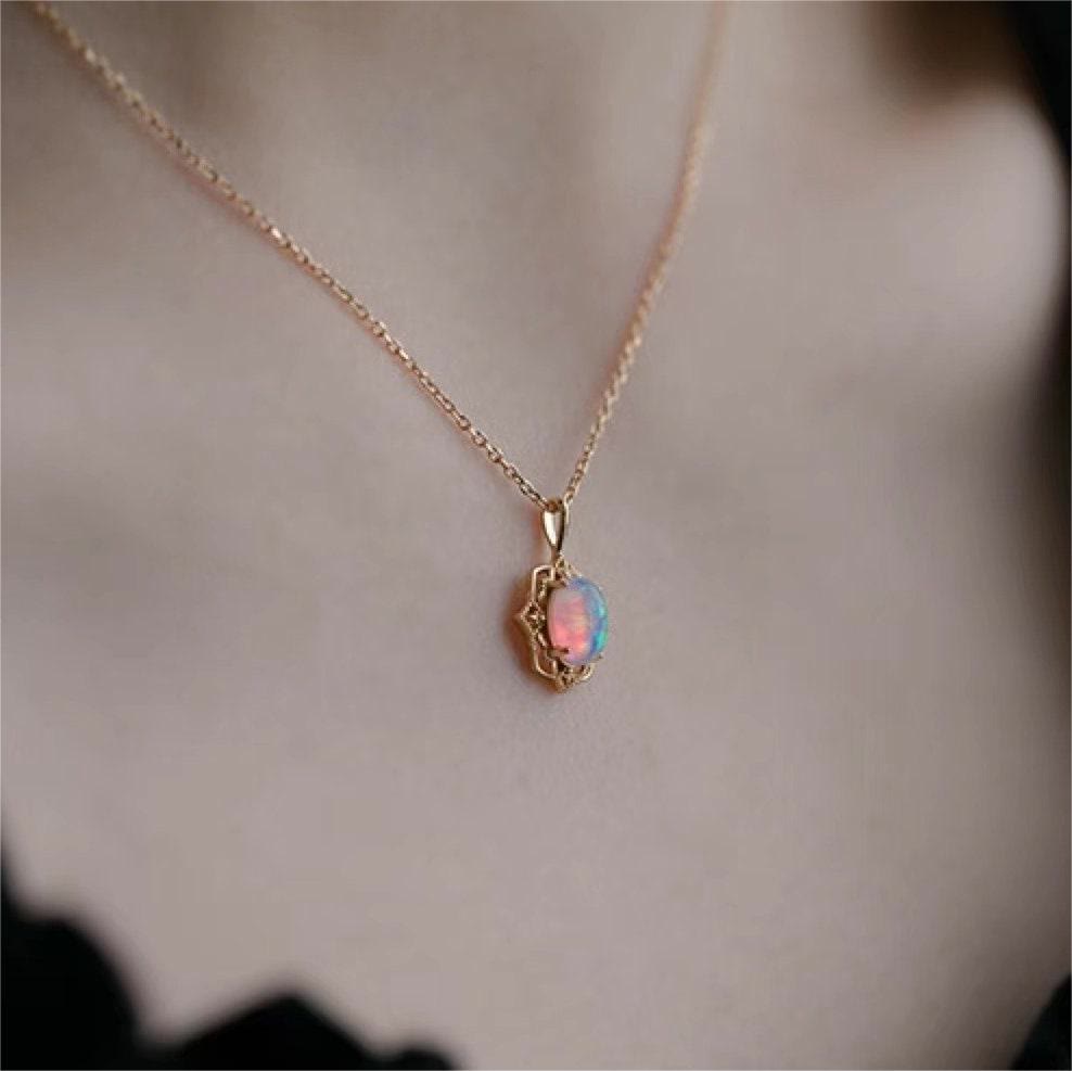 Olivenorma Vintage Style Copper Lace Adjustable Necklace