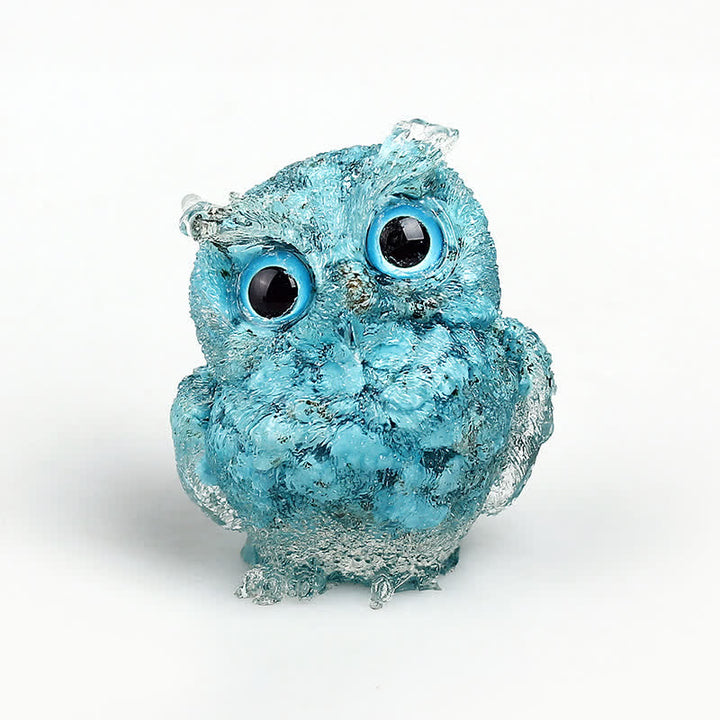 FREE Today: Natural Crystal Owl Healing Gemstone Decoration - Turquoise - image 34