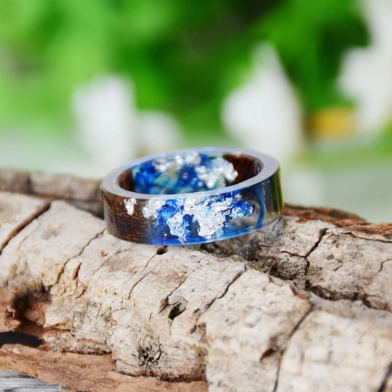 Olivenorma Intellectual & Optimistic - Handmade Wood Ring - image 24