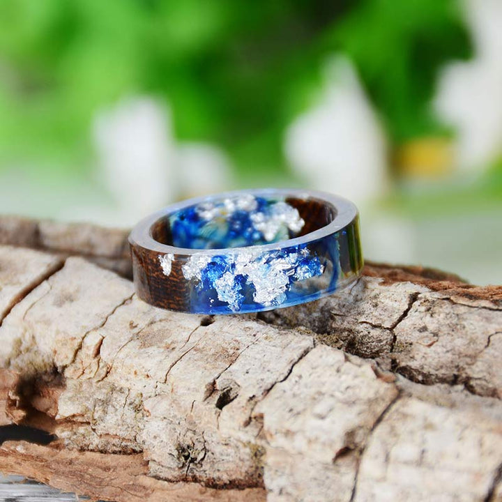 Olivenorma Intellectual & Optimistic - Handmade Wood Ring - image 24