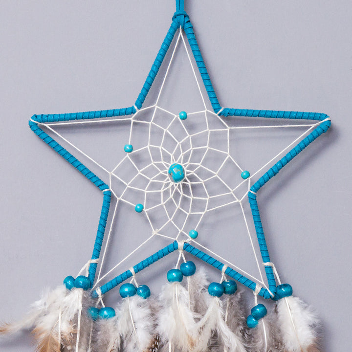 Olivenorma Turquoise Moon Stars Sun Shape Dream Catcher