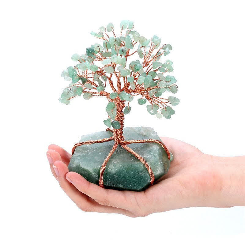 Olivenorma Healing Green Aventurine Feng Shui Tree