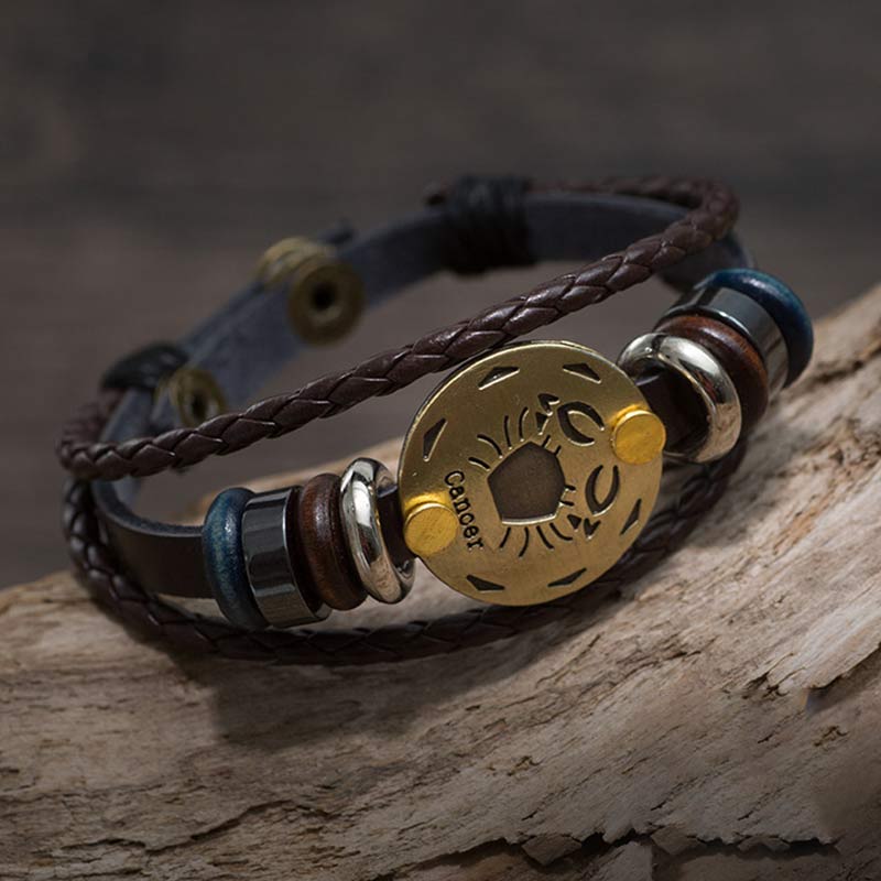 Olivenorma Zodiac Healing Weave Bracelet