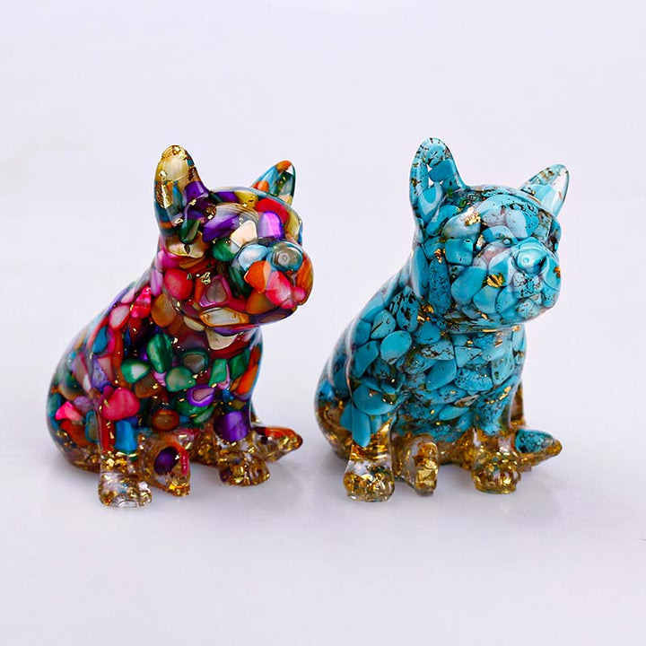 Olivenorma Natural Stone Puppy Decoration
