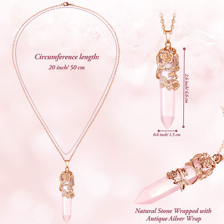 FREE Today: The Beauty and Courage Gemstone Necklace - image 12