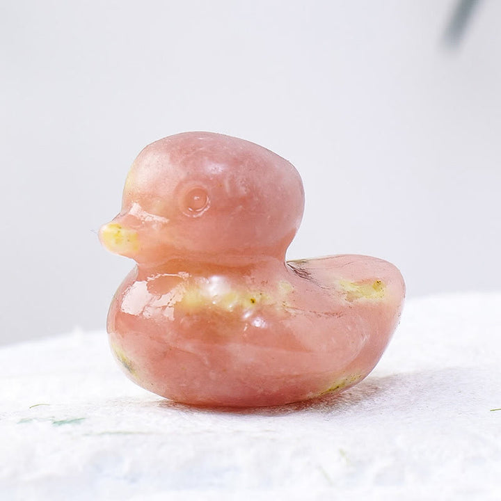 Olivenorma 1.2Inch Quartz Crystal Duck Carving Gemstone Decoration - image 38