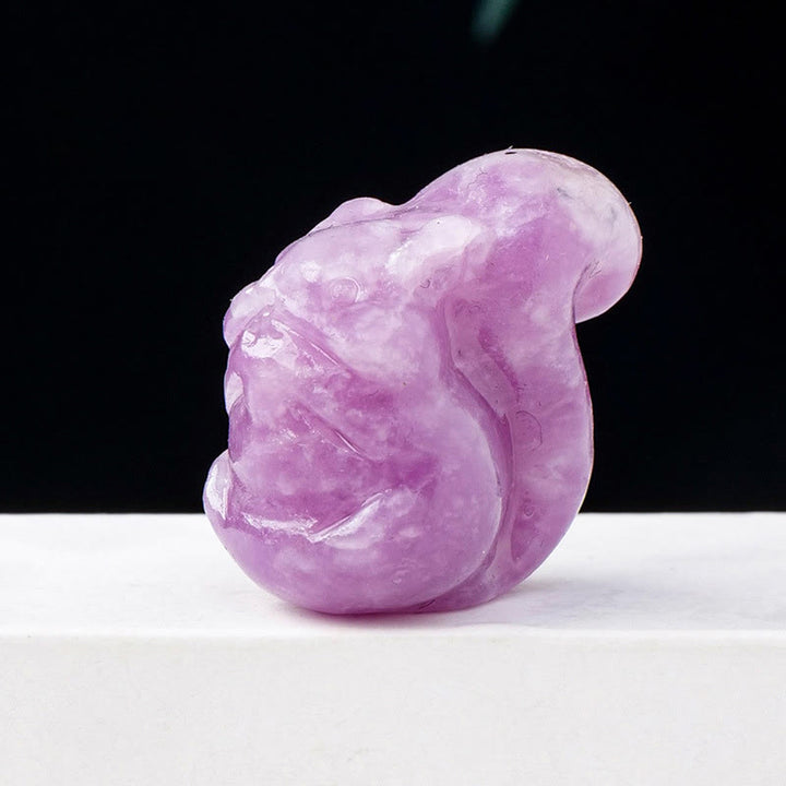 Olivenorma Natural Crystal Squirrel Carving Ornament Gemstone Decoration - image 32