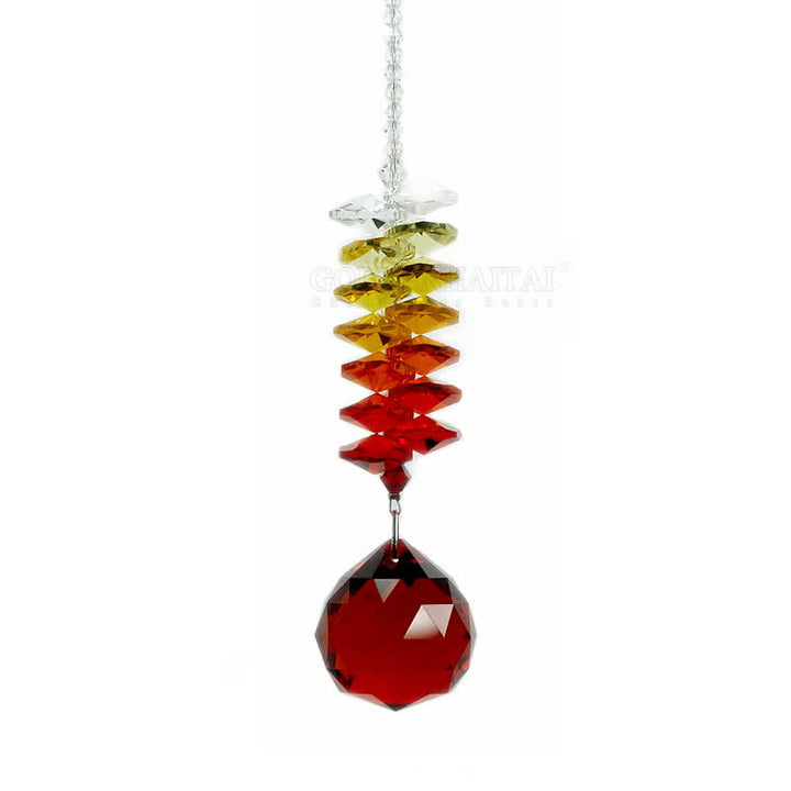 Crystal Sun Catchers Meteor Planet Gemstone Ornament