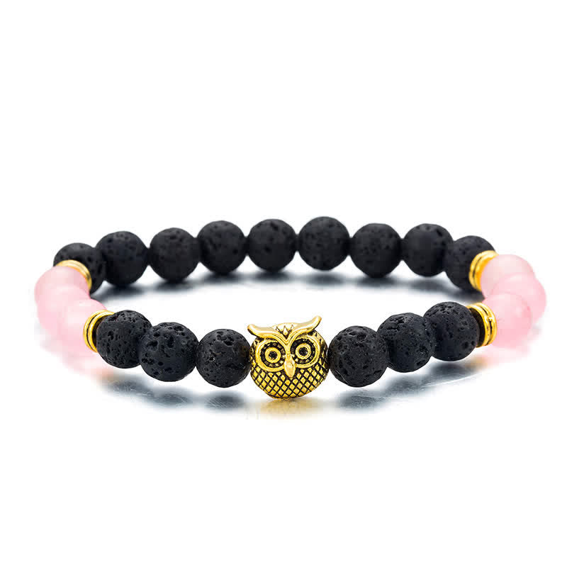 SPIRITUAL ENERGY - Owl Gemstone Necklace with Bracelet Gift Set - image 42