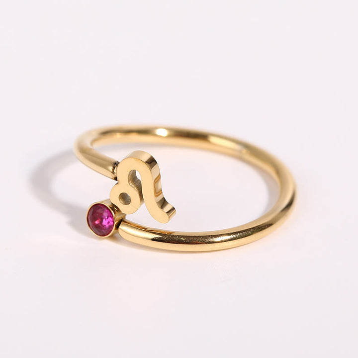 Olivenorma Zodiac Birthstone Gift Card Ring - image 16