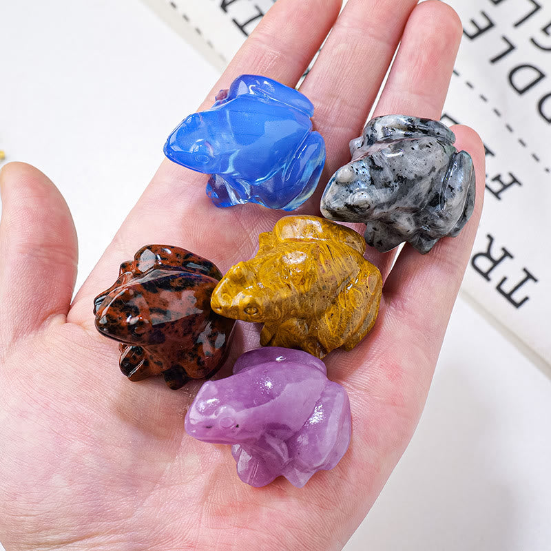 Olivenorma Serene Spirit Gemstone Frog Gemstone Decoration - image 46