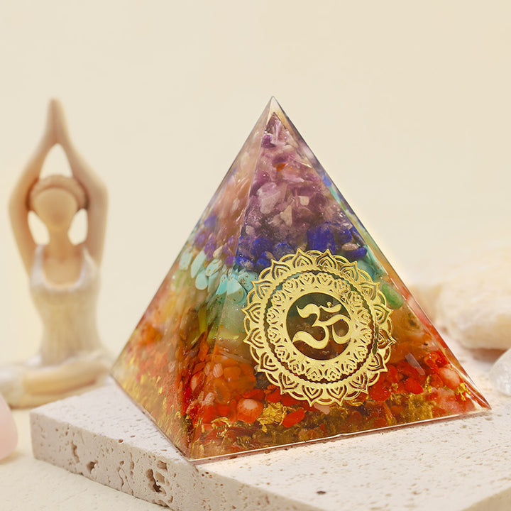 Olivenorma Pure Chakra Protection Orgone Pyramid