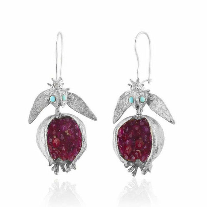 Olivenorma Lucky Pomegranate Seed Fashion Earrings