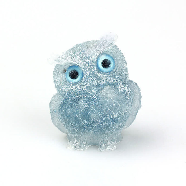 FREE Today: Natural Crystal Owl Healing Gemstone Decoration - Aquamarine - image 24
