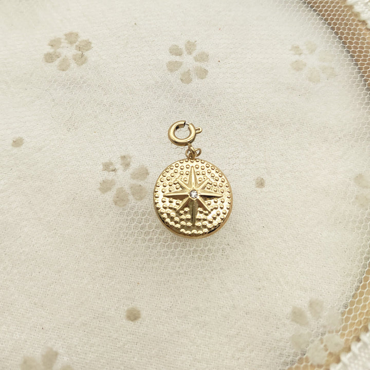 Olivenorma Geometric Round Or Water Drop Crystal Gold Pendant Necklace - Round & White Zircon #5 - Necklace #4 - image 40