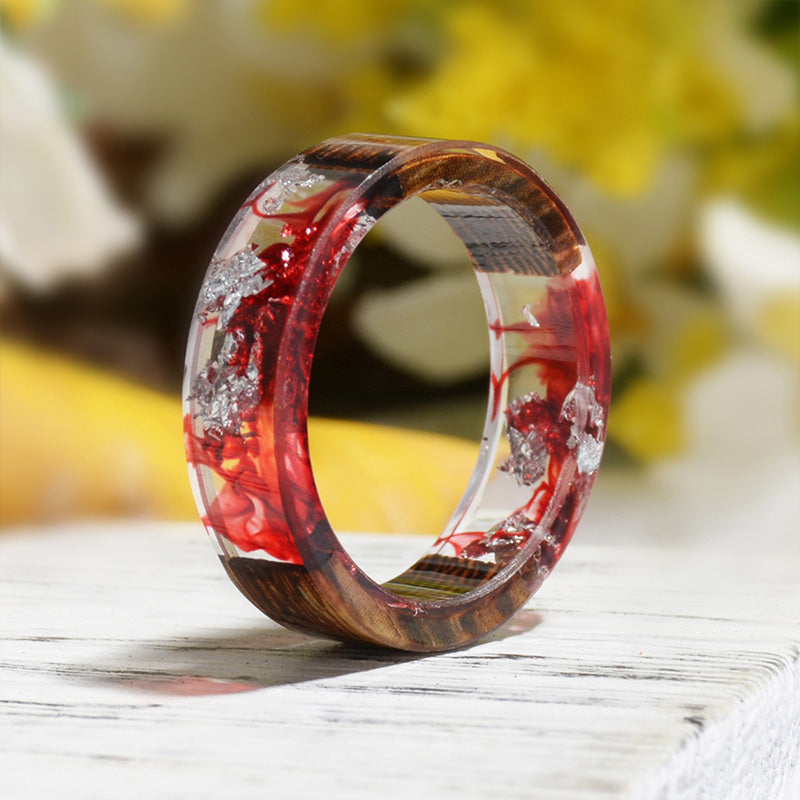 Olivenorma Intellectual & Optimistic - Handmade Wood Ring - image 22