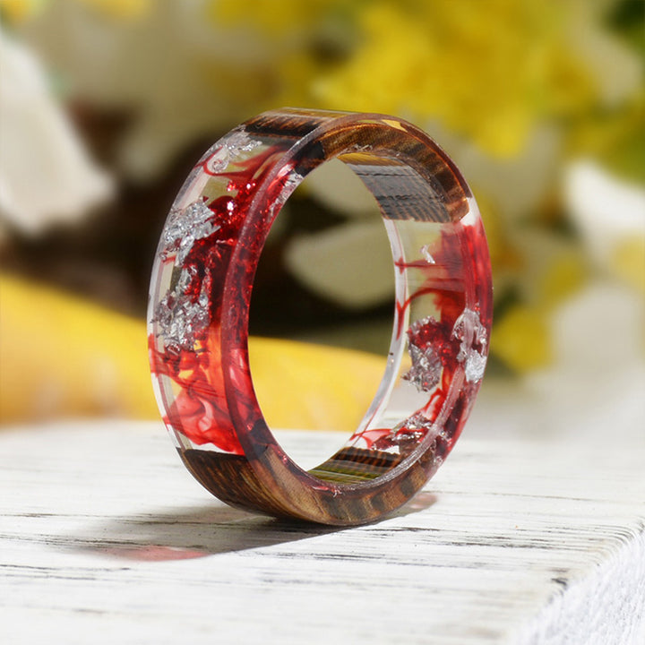 Olivenorma Intellectual & Optimistic - Handmade Wood Ring - image 22