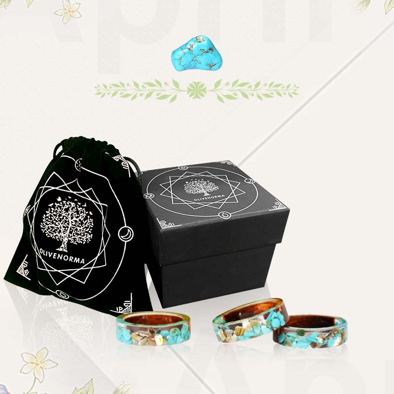 Olivenorma Intellectual & Optimistic - Handmade Wood Ring - image 11