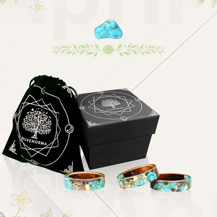 Olivenorma Intellectual & Optimistic - Handmade Wood Ring - image 11