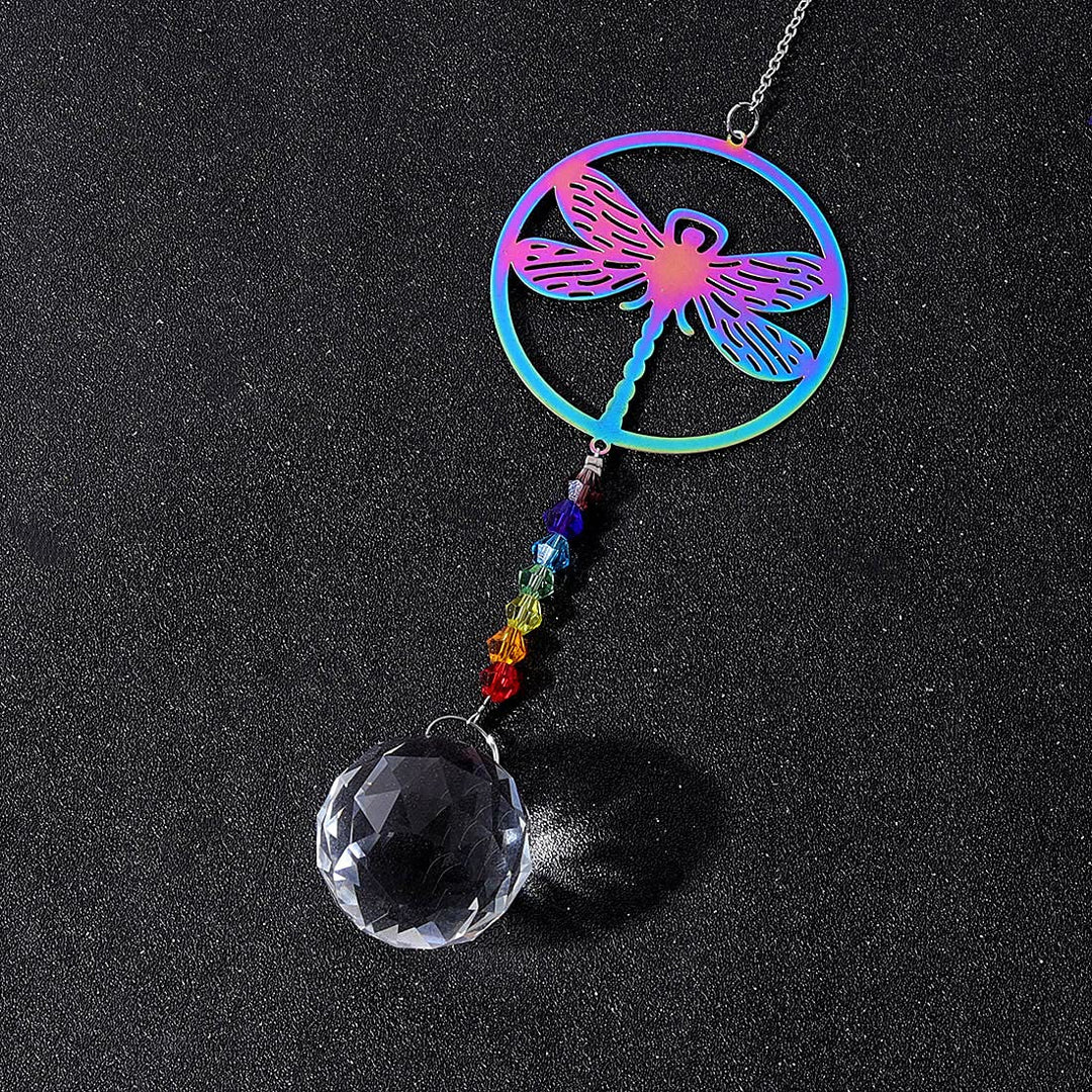 Olivenorma Clear Crystal Hanging Chakra Beads Wind Chime Suncatcher - image 36