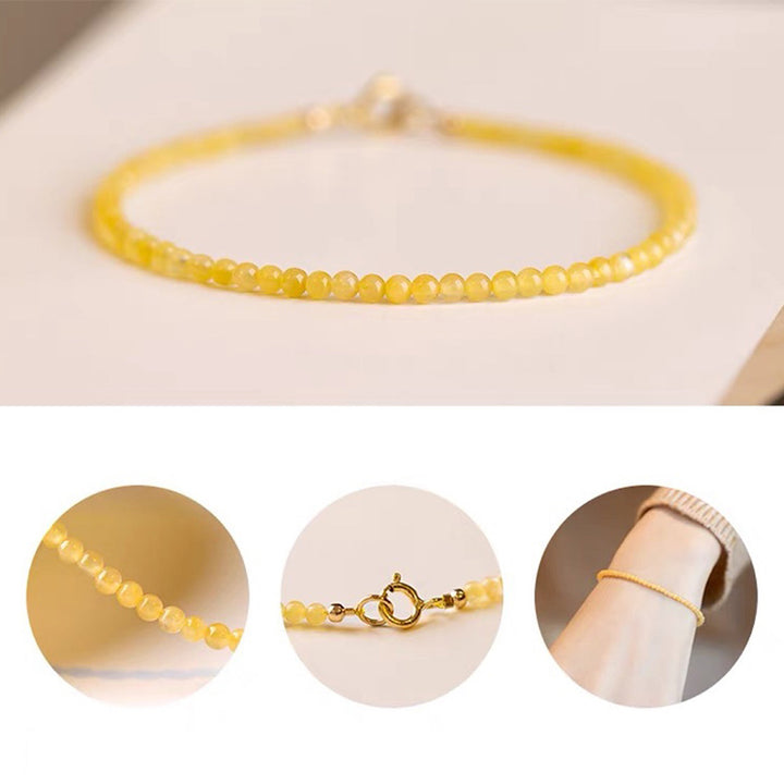 Rich Stone - Citrine Prosperity Gemstone Bracelet