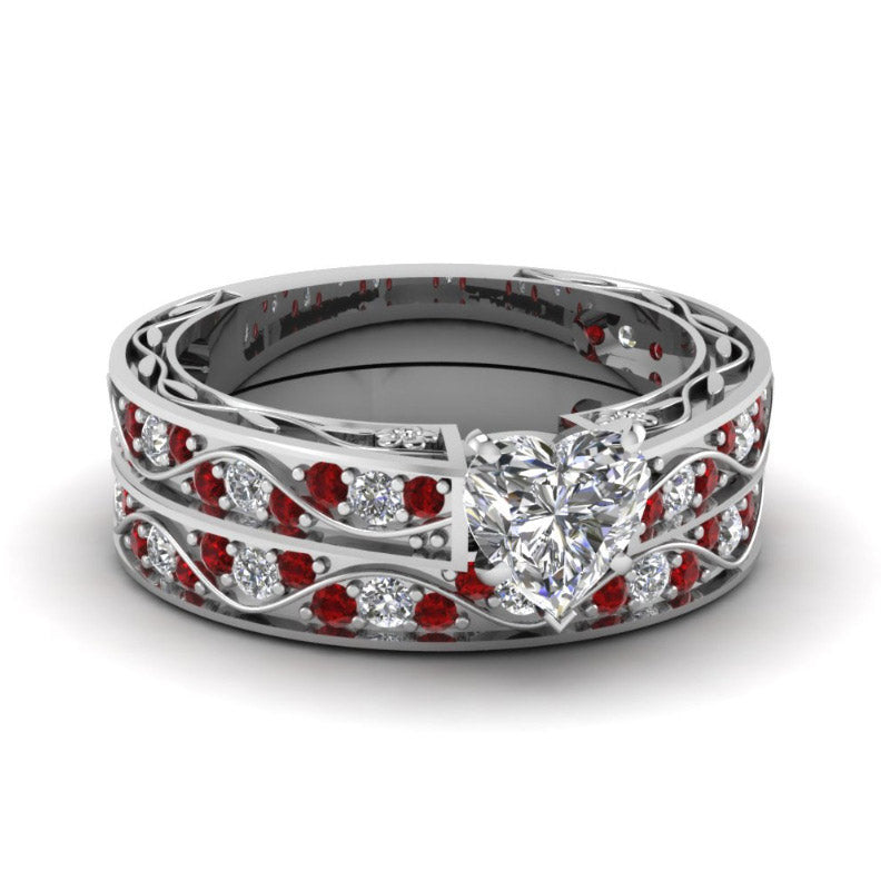 (Clearance 30% OFF / CODE: OFF30) Olivenorma For Noble Love Couple Rings